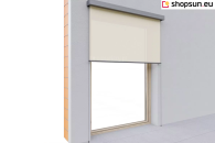 Open Roller Sun Screen facade windows, Open Roller Sun Screen zip box, Open Roller Sun Screen ziiip box quote