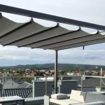 Dragon free-standing terrace pergola, free-standing pergola