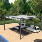 Dragon free-standing terrace pergola, free-standing pergola