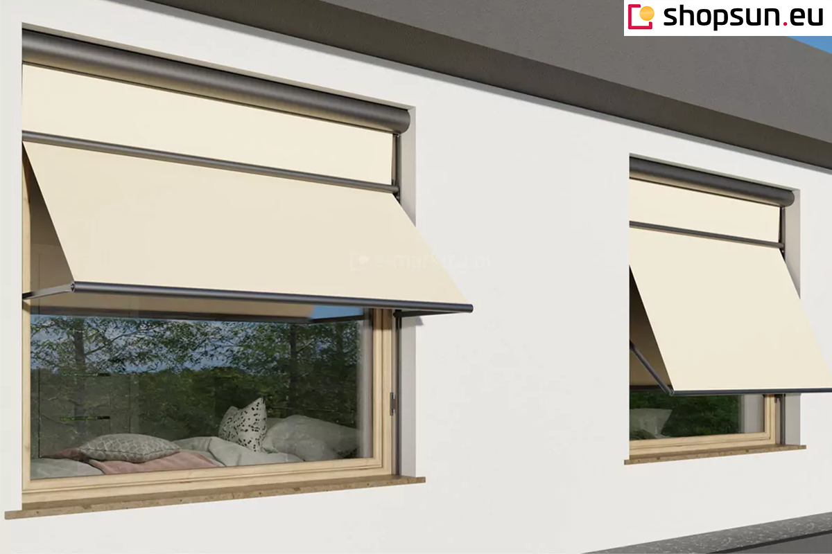 Window Cassette Sun Screen 103 Selt, custom-made vertical window blind, awning blind