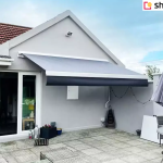 Tremolo Mol Terrace Awning – A half-cassette awning that covers the arms