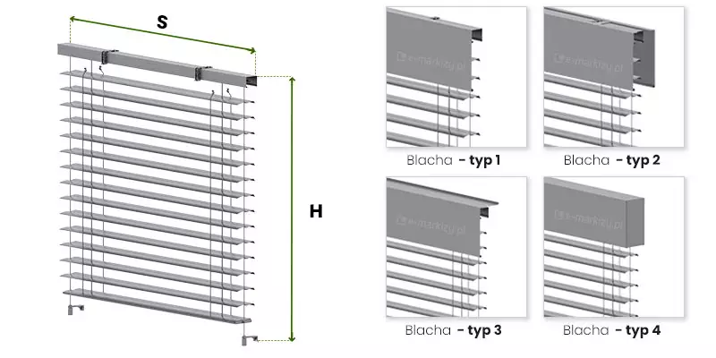 External Venetian Blinds z90 cable sizing, how to measure Venetian Blinds