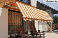 Allegro two-stage awning, two-stage awnings, Polish made-to-measure awnings