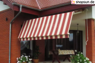 Allegro two-stage awning, two-stage awnings, Polish made-to-measure awnings