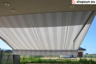 Classic jamaica awning, classic awning with valance, traditional retractable awning