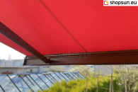 Corsica terrace awning, terrace awnings price list, custom-made awning price list