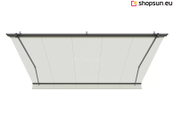 Adagio mol aluminum awning, terrace awning