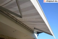 Classic jamaica awning, classic awning with valance, traditional retractable awning