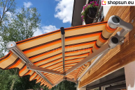 Allegro two-stage awning, two-stage awnings, Polish made-to-measure awnings