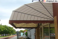 Simple basket awning, entrance awning, straight awnings