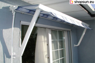 Balcony awning in an Italia protective cassette, selt balcony awnings