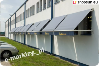 Balcony awning Italia Selt, balcony awnings without cassette