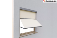 Window Cassette Sun Screen-120-Awning blinds for vertical windows, Window Cassette Sun Screen awning selt