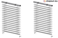 Exterior Venetian Blinds Z90, Exterior Venetian Blinds to order, Exterior Venetian Blinds Z90 – Photo Gallery