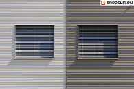 Exterior Venetian Blinds C80 Box Selt recessed, flush-mounted blind, Exterior Venetian Blinds with box cassette