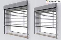 Exterior Venetian Blinds Z90 Oval Selt slatted oval cassette, external selt blinds, self-supporting selt blinds