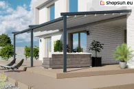 Aluminum pergola for the terrace, luxo terrace roof