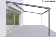 Aluminum pergola for the terrace, luxo terrace roof