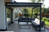 Aluminum pergola for the terrace, luxo terrace roof