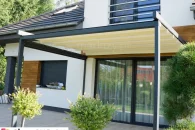 Aluminum pergola for the terrace, luxo terrace roof