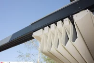 Aluminum pergola for the terrace, luxo terrace roof