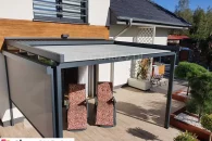 Aluminum pergola for the terrace, luxo terrace roof