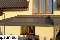 Aluminum pergola for the terrace, luxo terrace roof