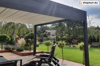 Pergola with lighting, luxury illuminated pergola