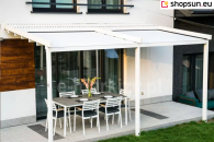 Custom-made garden pergola, luxo pergola, extruded aluminum pergola