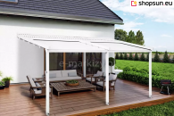 Custom-made garden pergola, luxo pergola, extruded aluminum pergola