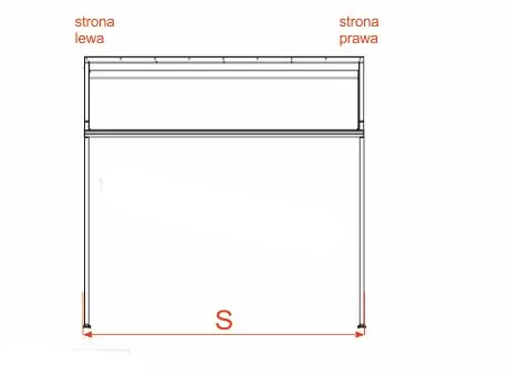 pergola luxo, slim, how to measure, technical data, pergolas