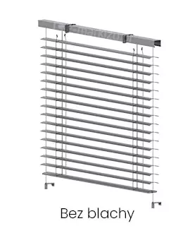 Exterior Venetian Blinds z90L sheet type, Types of cover sheets for Exterior Venetian Blinds