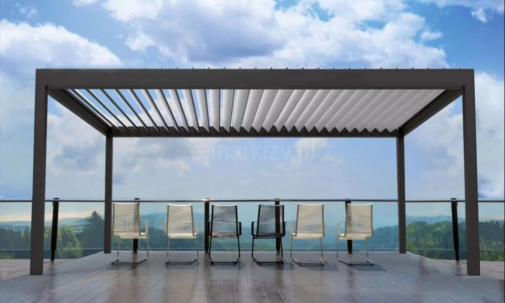 Climatic Lamel Freestanding Pergola - Photo Gallery - shopsun.eu