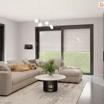 Surface-Mounted Roller Blinds Reduce Noise and Provide Additional Thermal Insulation
