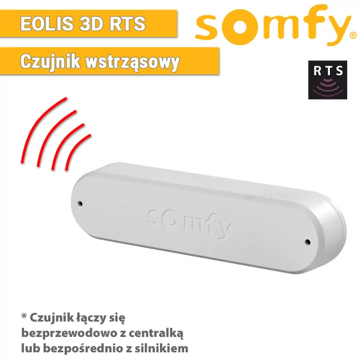 Somfy Eolis 3D RTS Shock Sensor