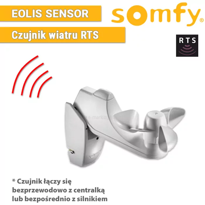 Somfy Eolis RTS Wind Sensor