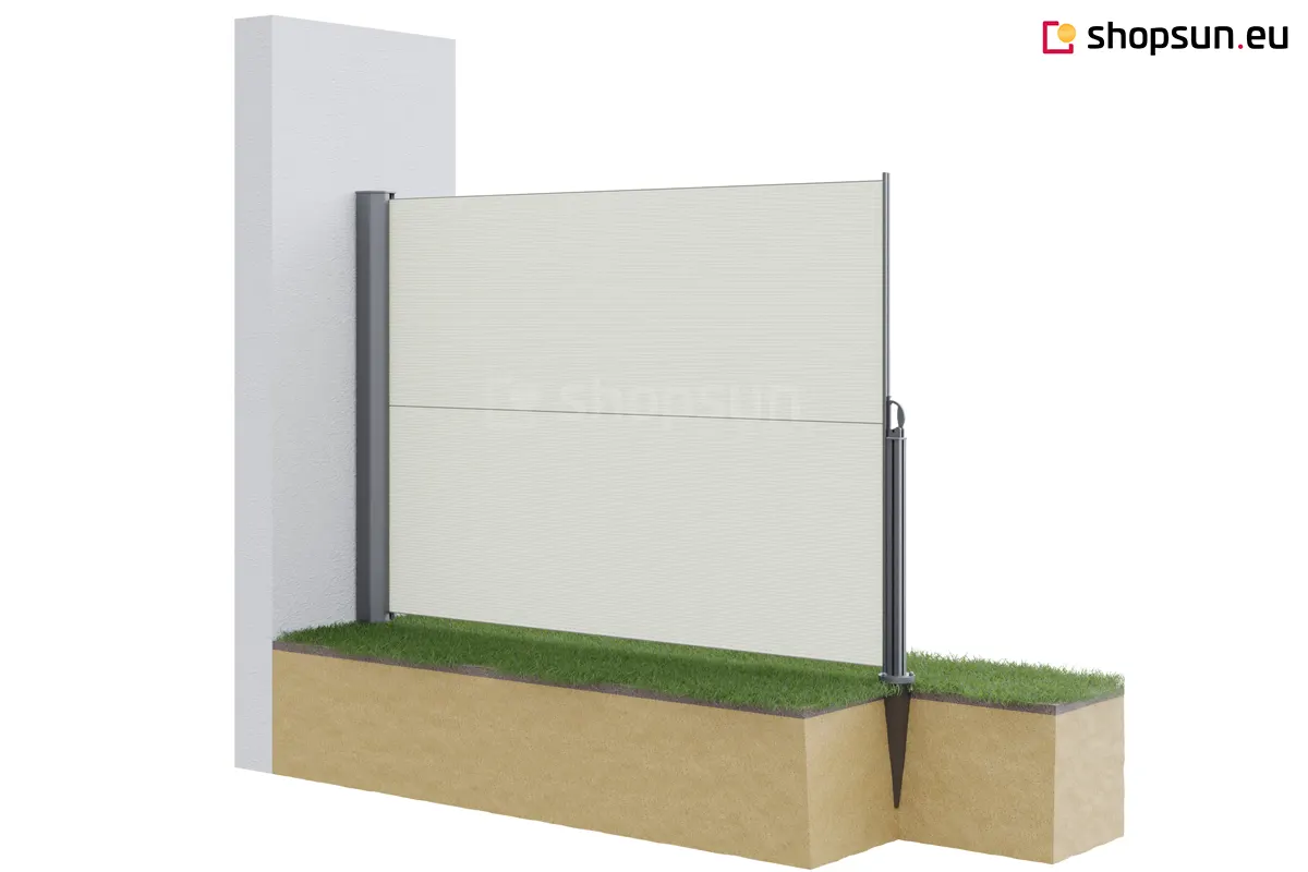 Bora side patio screen, sun screens