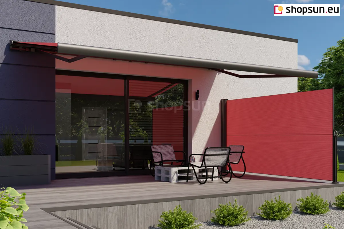 Custom patio screens, Bora patio screen, Bora Side Awning - Photo Gallery
